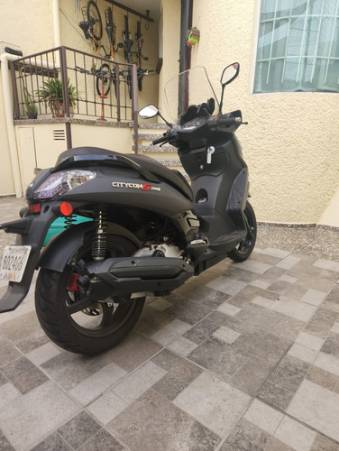 Maxiscooter Sym Citycom S 300i Euro 4 Abs Gris Mate