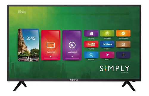 Televisor Simply 32 PuLG Smart Tv Con Tdt 1 Año Garantia