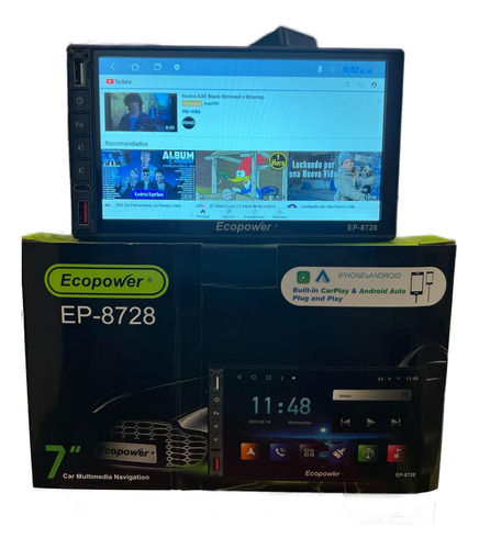 Estereo/multimedia/gps/android/ram/32gb/doble Din 7 Pulgadas