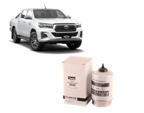 Filtro Decantador Toyota New Hilux 2.4 2.8 2016 Al 2023