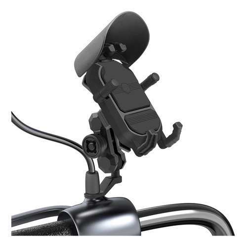 Soporte For Teléfono For Motocicleta, Espejo Retrovisor, 3