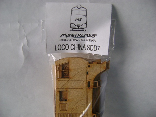 Imagen 1 de 6 de Nico Locomotora China Cnr Sdd7 Kit Fibrofacil H0 (mnl 08)