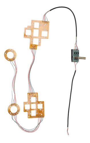 Kit De Botones De Dirección De Repuesto Para Mando De Juego,