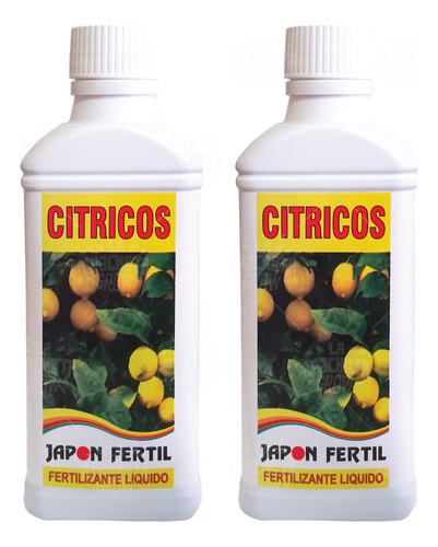 Pack 2un Japon Fertil Citrico Limoneros Fertilizante Liquido