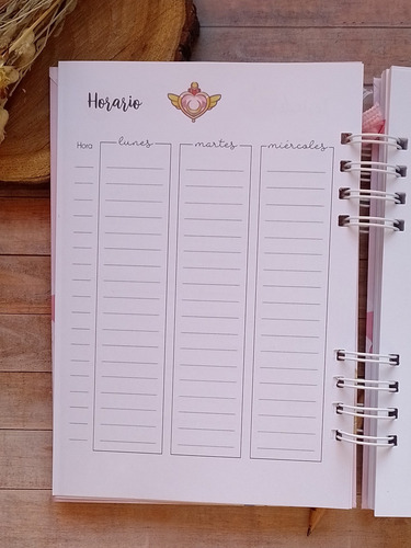 Agenda Sailor Moon
