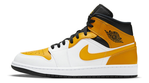 Zapatillas Jordan 1 Mid University Gold Urbano 554724-170   