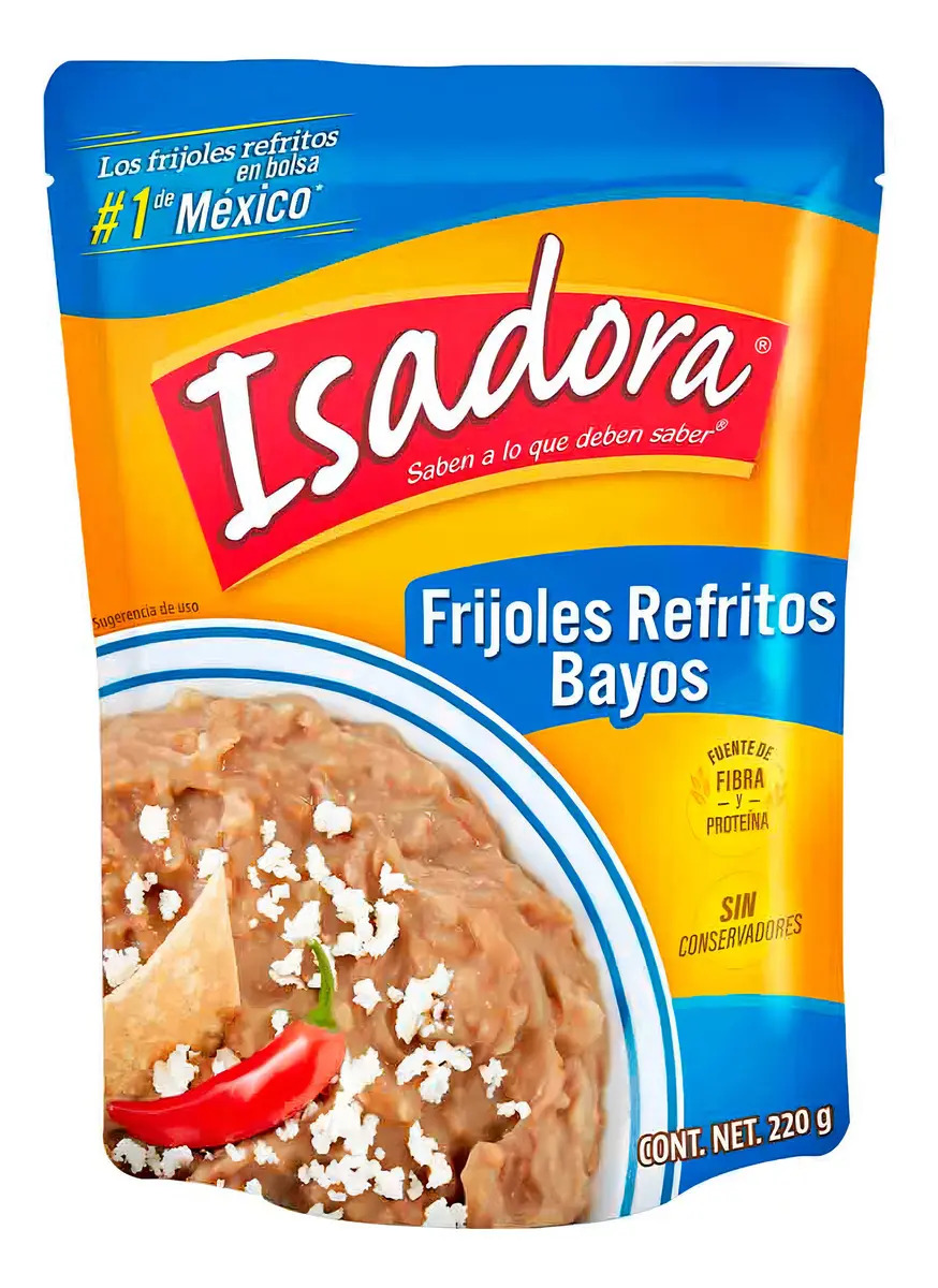 Frijoles Refritos Isadora Bayos 220g