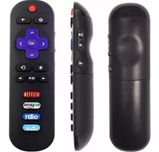 Controle Compatível Tcl Roku Amazon Netflix Universal