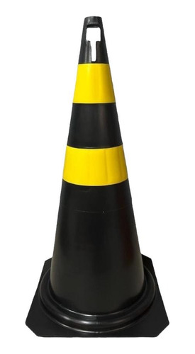 Cone De Pvc 75cm Para Sinalização Transito Segurança Obras