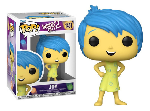 Intensamente Funko Pop Alegria 1451 Joy Inside Out