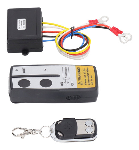 Imagen 9 de 10 de Controlador De Cabrestante Eléctrico 3 Piezas Control Remoto