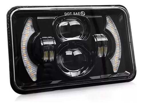 Faros Led 4x6 H4 Alta Baja Drl Turno Singal 4x4 4656 4651