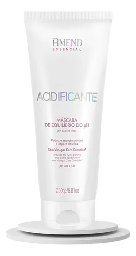 Máscara acidificante Amend Equilíbrio pH antifrizz 250 g