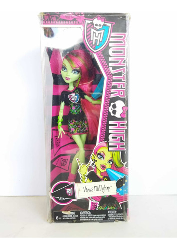 Monster High Coffin Bean Venus Mcflytrap Doll 11  Tall 2013