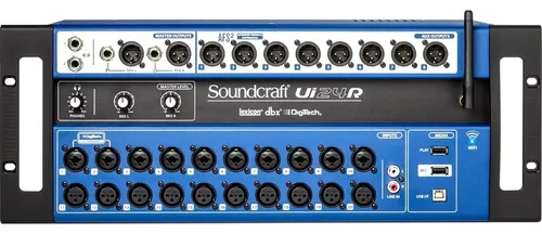 comprar Consola Digita Soundcraft Ui24r Mixer Multipista Usb.