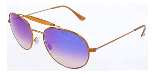 Ray-ban R/8b Lentes De Sol Bronce-cobre W / Lente Jg32j