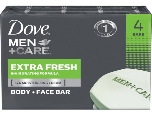 Dove Men+care Extra Fresco El Cuerpo Y La Cara De La Barra