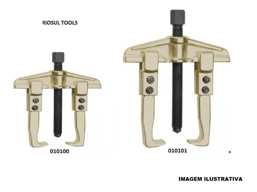 Saca Polia 2 Garras 80x100mm + 150x150mm Riosul Tools