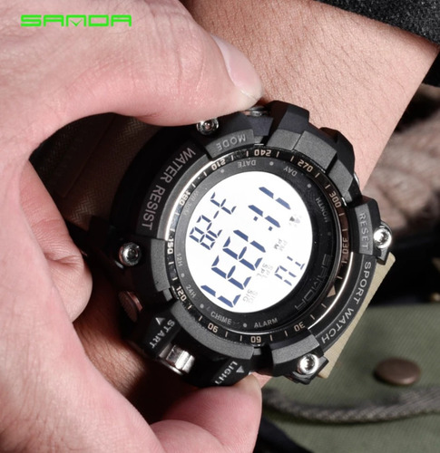 Relógio Masculino Digital Sanda Watch Sport Mod 359 Promoção