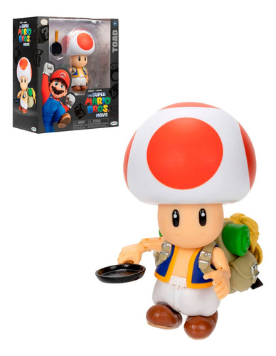 Super Mario Movie Figure 13cm - Toad