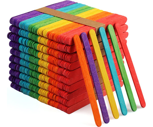 2400 Palitos De Paleta De Colores, 4,5 Pulgadas, Palitos De