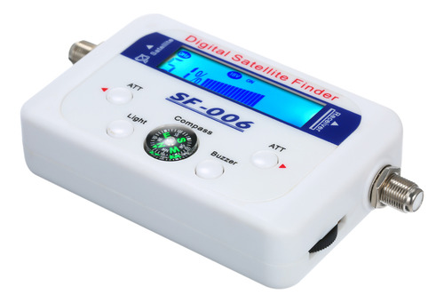Mini Localizador Digital De Sinal De Satélite Com Lcd E Búss