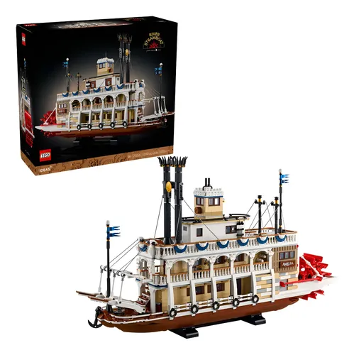 Barco a vapor fluvial Lego Ideas 21356 - 4090 unidades