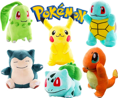 Peluches Pokémon + Calidad Premium + Promoción Envio Gratis!