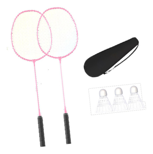 Raquetas De Bádminton Con Bolsa De Almacenamiento Equipo