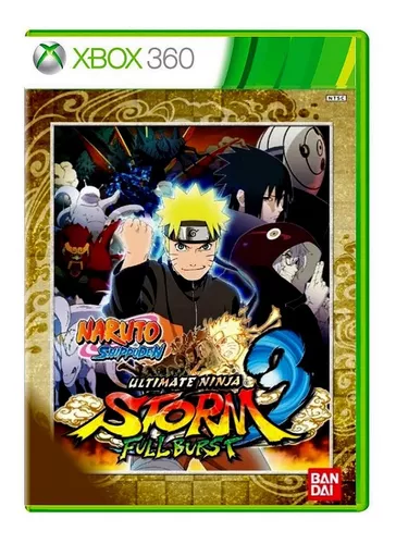 O jogo o jogo xbox 360 naruto ultimate ninja storm 3 naruto storm 1