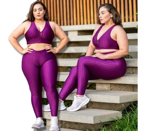 Calça Legging Feminina 3d Plus Size Academia Leg Modeladora