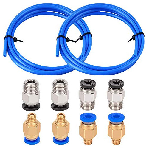 2 Pcs Tubo De Teflón Bowden (1.5m/pcs Azul) Filamento ...