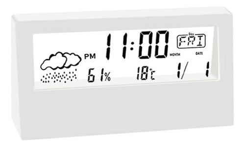 Despertador Transparente Despertador De Cabecera Reloj De Me