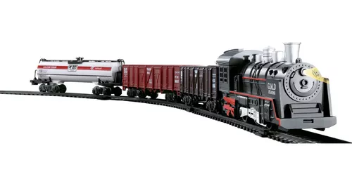 Brinquedo Trem Locomotiva Infantil Grande Com Som E Luz