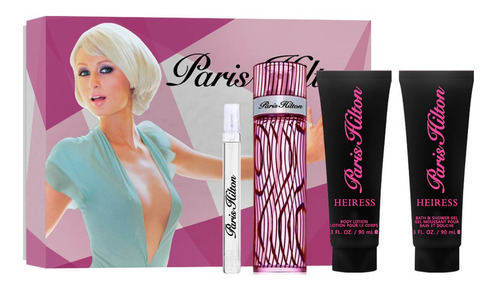 Paris Hilton Estuche Edp 100ml+locion+gel+mini Silk Perfumes