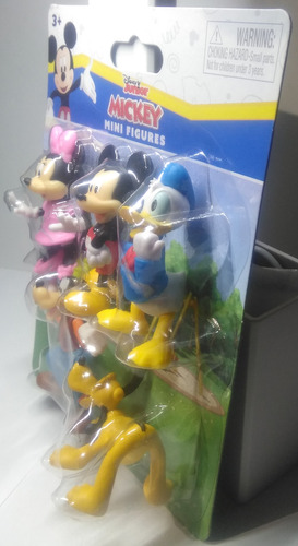 Disney Junior Mickey Mini Figures. 5 Figuras Mickey, Donald (Usado)