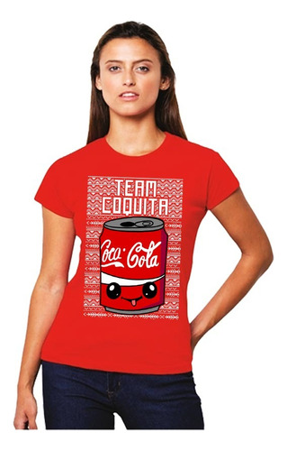 Playera Coca Cola Navidad Diseño 1205 Playeras Beloma