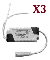 Comprar Driver Balastro De 18w Para Lámpara Panel Led 3 Pzs Al Mayor