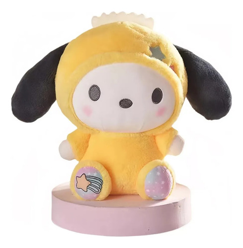 Peluche Pochacco De 20 Cm: Suave Y Lavable Para Niños