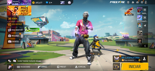 Free Fire Cuenta (Usado)