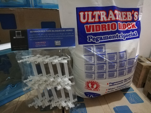 Bloques Ladrillos Block De Vidrio Olas 30x30