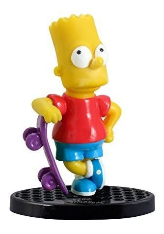 Simpsons The Bart With Skateboard 2.75  Pvc Figura De Accio