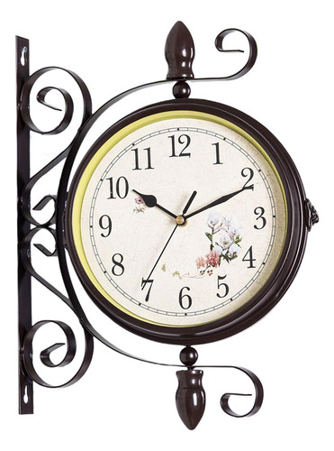 Reloj De Pared De Doble Cara De, Relojes Colgantes