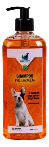 Shampoo Pré-lavagem Forest Pet 500 Ml Fragrância Herbal