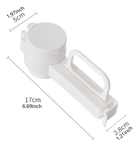 Pinza Para Bolsas, Reutilizable, Para Conservar La Frescura,