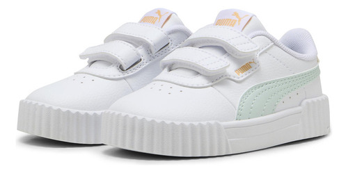 Zapatilla Puma Carina 3.0 V Inf Blanco Niña