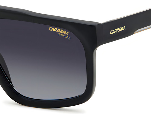Óculos De Sol Carrera 1061 S 003 599o Preto Masculino Desenho Liso