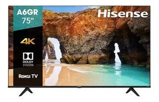 Smart TV Hisense 75A6GR LED Roku OS 4K 75"