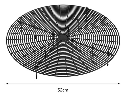 Protector De Flores Para Plantas, Tapón De Negro 52cm