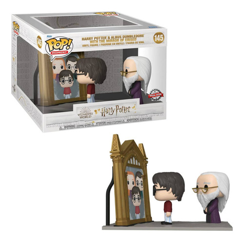 Set Funko Pop Harry Potter Y Dumbledore Espejo De Oezed